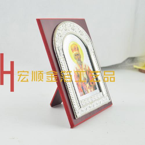 装饰艺术精品 金银箔立体漆画与高档屏风油画